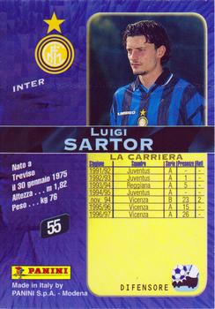 1998 Panini Calcio Serie A #55 Luigi Sartor Back