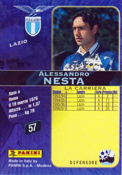 1998 Panini Calcio Serie A #57 Alessandro Nesta Back