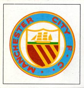 1971-72 FKS Publishers Wonderful World of Soccer Stars Stickers #L Manchester City - Club badge sticker Front