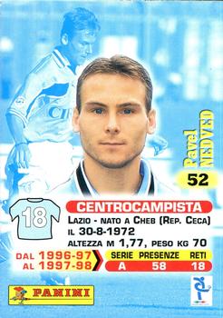 1999 Panini Calcio Serie A #52 Pavel Nedved Back