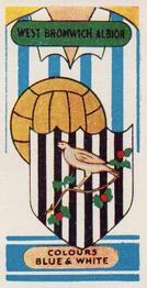 1958 Football Clubs and Badges #1 West Bromwich Albion Front