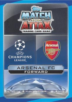 2016-17 Topps Match Attax UEFA Champions League #ARS14 Alex Iwobi Back