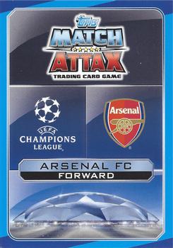 2016-17 Topps Match Attax UEFA Champions League #ARS16 Olivier Giroud Back