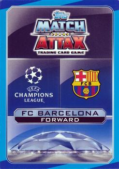 2016-17 Topps Match Attax UEFA Champions League #BAR16 Luis Suárez Back