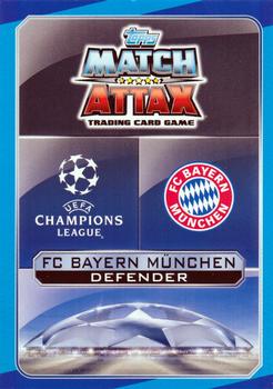 2016-17 Topps Match Attax UEFA Champions League #BAY5 Mats Hummels Back