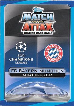 2016-17 Topps Match Attax UEFA Champions League #BAY12 Franck Ribéry Back