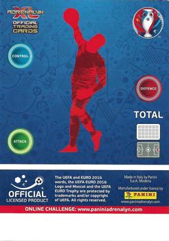 2016 Panini Adrenalyn XL UEFA Euro - Limited Editions #NNO Gianluigi Buffon Back