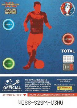 2016 Panini Adrenalyn XL UEFA Euro - Limited Editions #NNO Mamadou Sakho Back