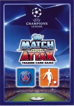 2015-16 Topps Match Attax UEFA Champions League English - Man of the Match #472 Blaise Matuidi Back