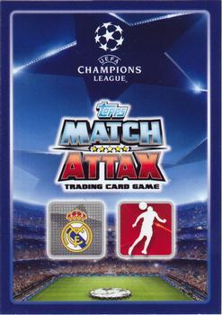 2015-16 Topps Match Attax UEFA Champions League English - 100 Club #496 Sergio Ramos Back