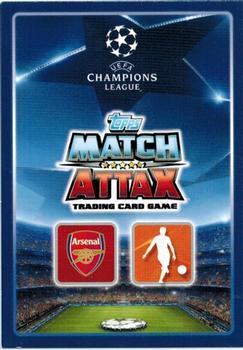 2015-16 Topps Match Attax UEFA Champions League English - Limited Editions Silver #LE6 Mesut Özil Back