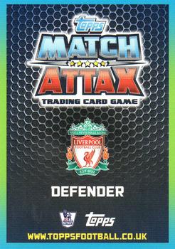 2015-16 Topps Match Attax Premier League - Duo #448 Nathaniel Clyne / Joe Gomez Back