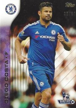2015 Topps Premier Gold - Purple #30 Diego Costa Front