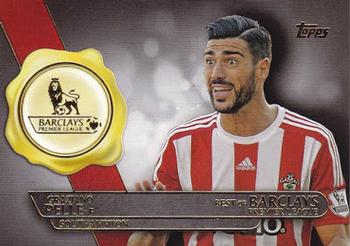 2015 Topps Premier Gold - Best of Barclays #BB-14 Graziano Pelle Front