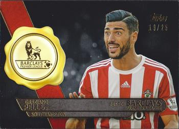 2015 Topps Premier Gold - Best of Barclays Black #BB-14 Graziano Pelle Front