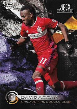 2016 Topps Apex MLS #97 David Accam Front