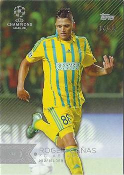 2015-16 Topps UEFA Champions League Showcase - Green #77 Roger Canas Front