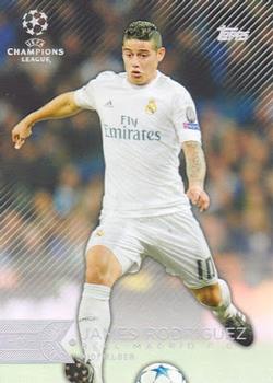 2015-16 Topps UEFA Champions League Showcase - Blank Backs #13 James Rodríguez Front