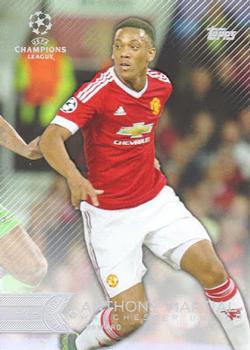 2015-16 Topps UEFA Champions League Showcase - Blank Backs #40 Anthony Martial Front