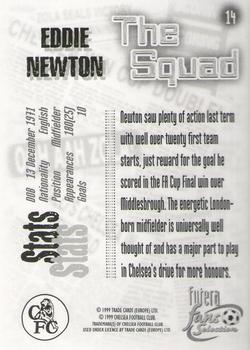 1999 Futera Chelsea Fans' Selection - Foil #14 Eddie Newton Back