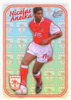 1997-98 Futera Arsenal Fans' Selection - Special Edition Embossed #SE10 Nicolas Anelka Front