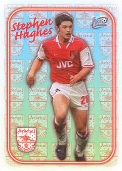 1997-98 Futera Arsenal Fans' Selection - Special Edition Embossed #SE14 Stephen Hughes Front