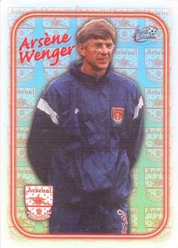 1997-98 Futera Arsenal Fans' Selection - Special Edition Embossed #SE17 Arsene Wenger Front