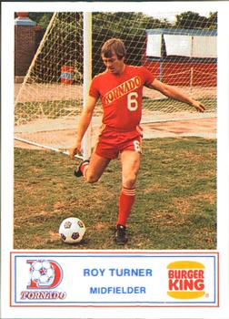 1977 Burger King Dallas Tornado #3 Roy Turner Front
