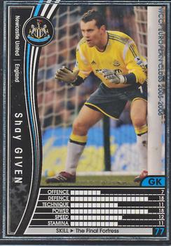 2005-06 Panini WCCF European Clubs #65 Shay Given Front