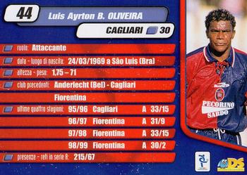 2000 DS Pianeta Calcio Serie A #44 Luis Airton Oliveira Back