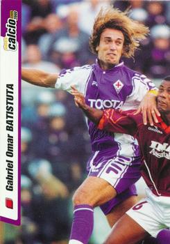 2000 DS Pianeta Calcio Serie A #61 Gabriel Omar Batistuta Front