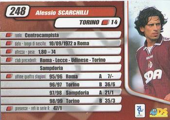 2000 DS Pianeta Calcio Serie A #248 Alessio Scarchilli Back