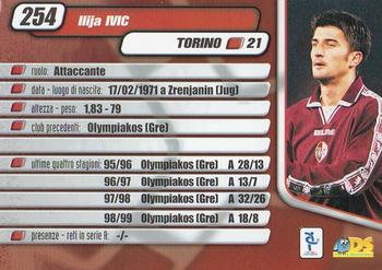 2000 DS Pianeta Calcio Serie A #254 Ilija Ivic Back