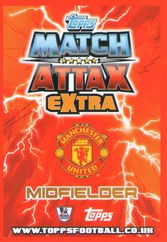 2012-13 Topps Match Attax Premier League Extra - Man of the Match #M8 Tom Cleverley Back