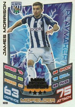 2012-13 Topps Match Attax Premier League Extra - Man of the Match #M18 James Morrison Front