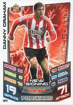2012-13 Topps Match Attax Premier League Extra - New Signings #N14 Danny Graham Front