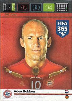 2015 Panini Adrenalyn XL FIFA 365 #308 Arjen Robben Front
