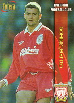 1998 Futera Liverpool #2 Dominic Matteo Front