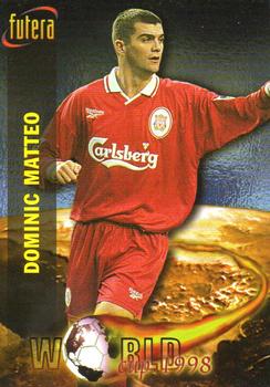 1998 Futera Liverpool #78 Dominic Matteo Front