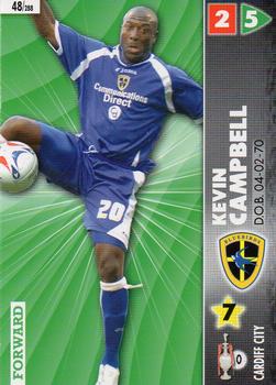 2007 Panini Coca-Cola Championship #48 Kevin Campbell Front