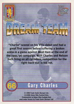 1998 Futera Aston Villa Fans Selection - Foil #66 Gary Charles Back