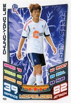 2012-13 Topps Match Attax Championship Edition #43 Chung-Yong Lee Front