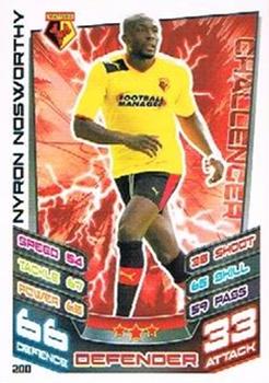2012-13 Topps Match Attax Championship Edition #200 Nyron Nosworthy Front