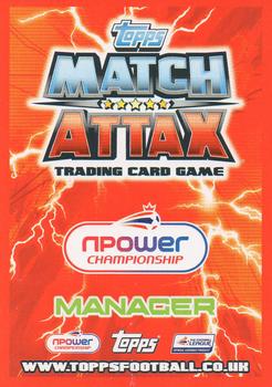 2012-13 Topps Match Attax Championship Edition #280 Dave Jones Back