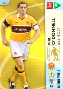 2007 Panini GOAAAL SPL #116 Phil O'Donnell Front
