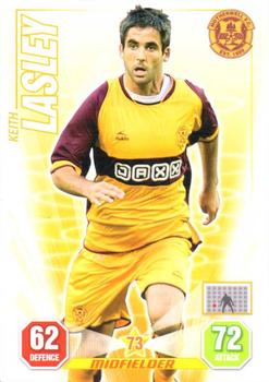 2008-09 Panini Scottish Premier League Super Strikes #NNO Keith Lasley Front