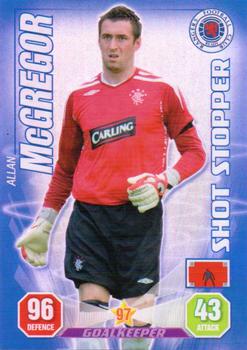 2008-09 Panini Scottish Premier League Super Strikes #NNO Allan Mcgregor Front