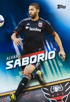 2016 Topps MLS - Blue #66 Alvaro Saborio Front