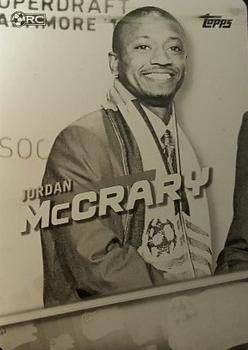 2016 Topps MLS - Printing Plates Black #32 Jordan McCrary Front