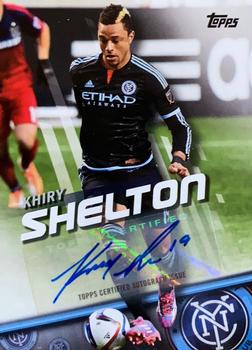 2016 Topps MLS - Base Autographs #16 Khiry Shelton Front